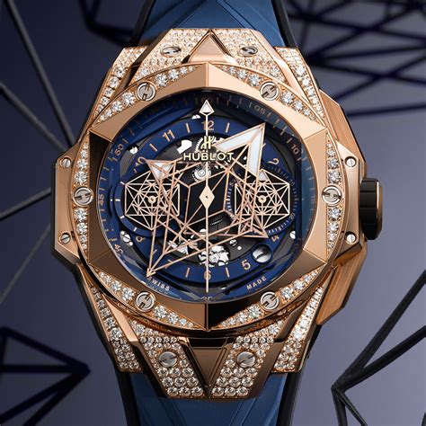 hublot sang bleu|big bang sang bleu.